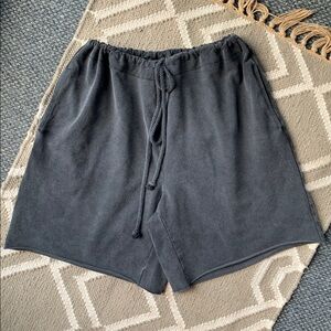 NWOT Free People Movement Hot Shot Shorts Black Drawstring Shorts